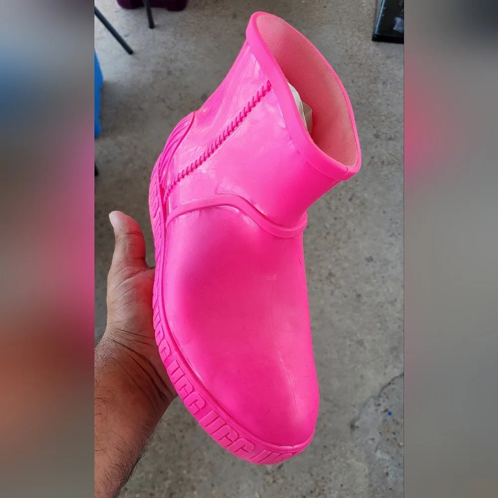 UGG Pink Rain Boots - Picture 3 of 5